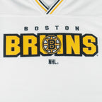 NHL (Lee) - Boston Bruins Spell-Out Sweatshirt 1990s Large vintage retro hockey