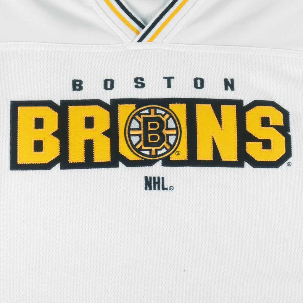 NHL (Lee) - Boston Bruins Spell-Out Sweatshirt 1990s Large vintage retro hockey
