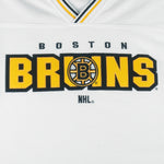 NHL (Lee) - Boston Bruins Spell-Out Sweatshirt 1990s Large vintage retro hockey