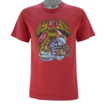 NFL - San Francisco 49ers Helmet T-Shirt 1990s Medium vintage retro football