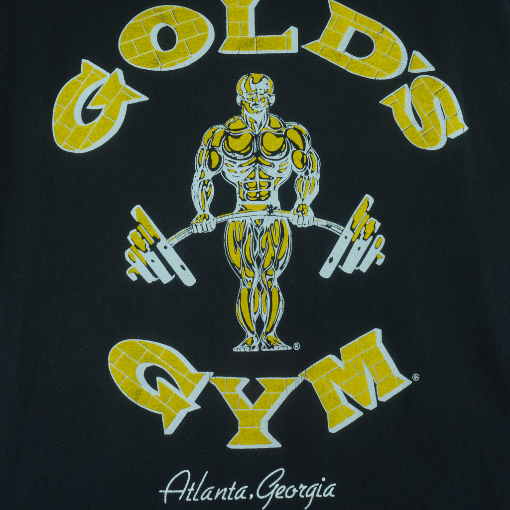 Vintage - Gold's Gym Atlanta Georgia T-Shirt 1990s X-Large
