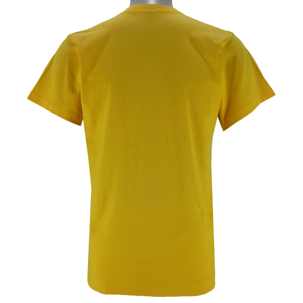 NCAA - West Virginia Mountaineers Hard Rockin T-Shirt 1980s Medium