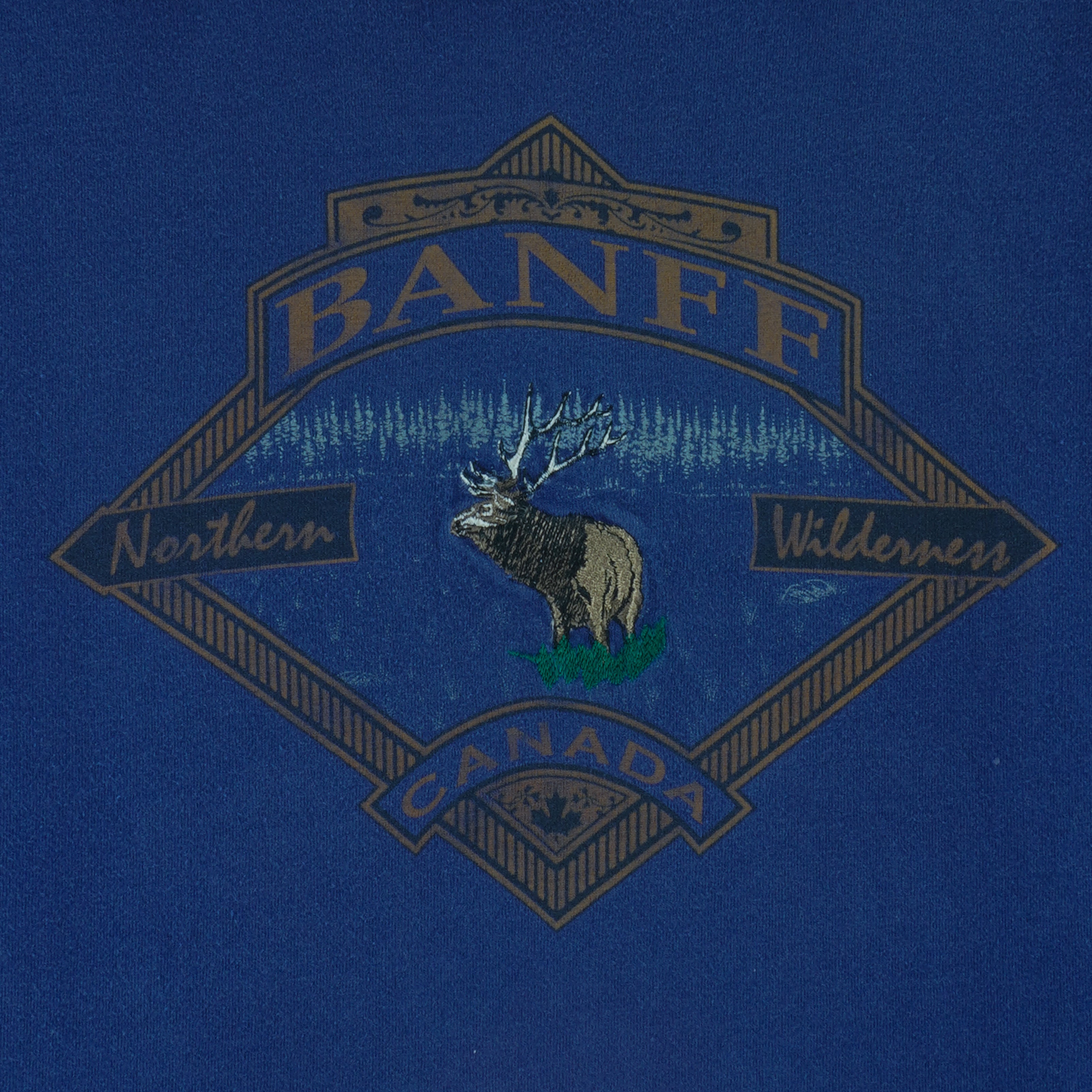 Vintage - Northern Wilderness Banff Canada T-Shirt 1990s X-Large