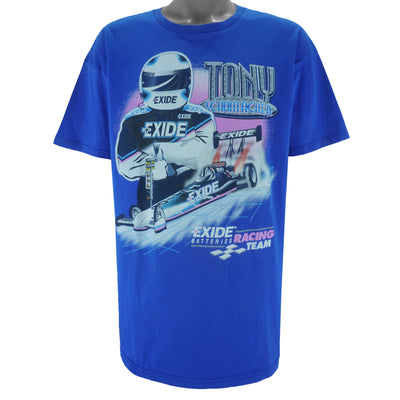Vintage (Fruit Of The Loom) - Tony Schumacher EXide Racing Team T-Shirt 1999 XX-Large