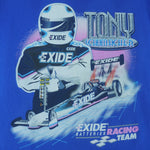 NASCAR (Fruit Of The Loom) - Tony Schumacher EXide Racing Team T-Shirt 1999 XX-Large