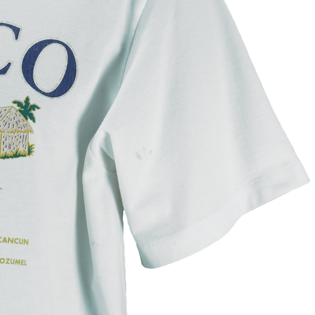 Vintage - Tabasco, Mexico Map Single Stitch T-Shirt 1990s Medium