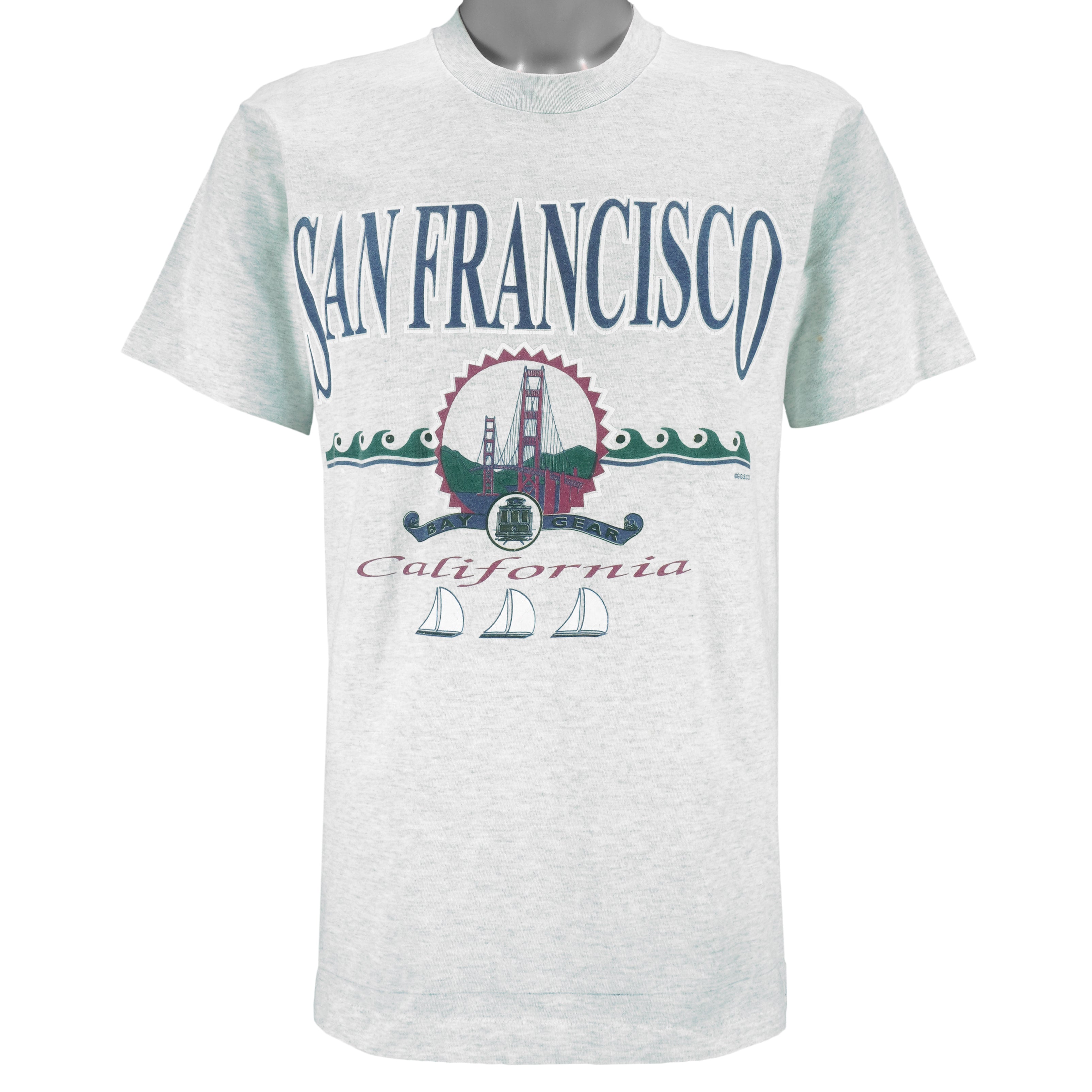 Vintage (Fruit Of The Loom) - San Francisco, California T-Shirt 1990s Medium