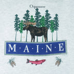 Vintage (Hanes) - Oquossoc Maine Moose T-Shirt 1993 Large