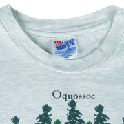 Vintage (Hanes) - Oquossoc Maine Moose T-Shirt 1993 Large