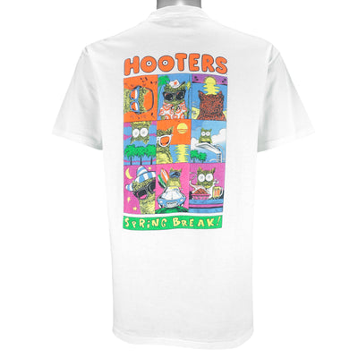 Vintage - Hooters Spring Break Clearwater Florida T-Shirt 1990s Large