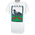 Vintage (Eva Bartel) - Canada Animals Single Stitch T-Shirt 1990s X-Large