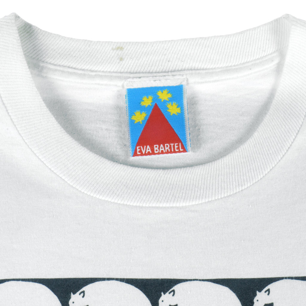 Vintage (Eva Bartel) - Canada Animals Single Stitch T-Shirt 1990s X-Large