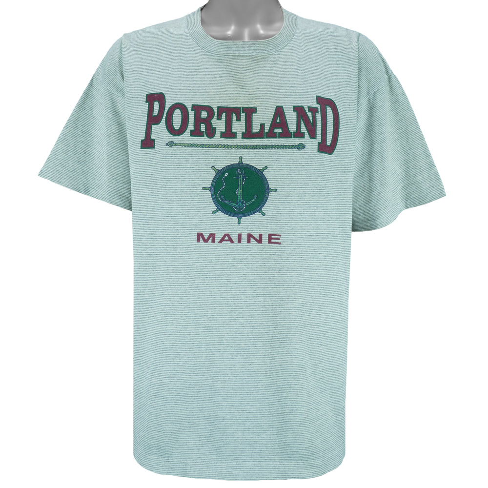 Vintage (Tee Jays) - Portland Maine T-Shirt 1990s X-Large
