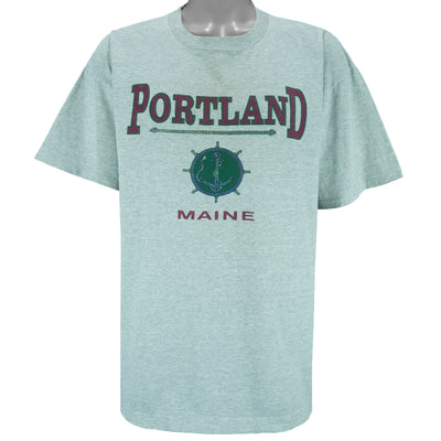 Vintage (Tee Jays) - Portland Maine T-Shirt 1990s X-Large