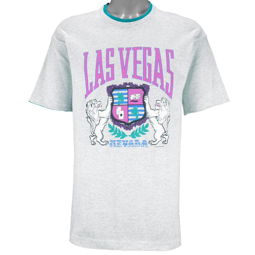 Vintage (Fruit Of The Loom) - Las Vegas Nevada T-Shirt 1992 Large