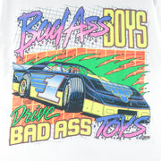 Vintage (Hanes) - Bad Ass Boys Drive Badass Toys T-Shirt 1993 Large vintage retro
