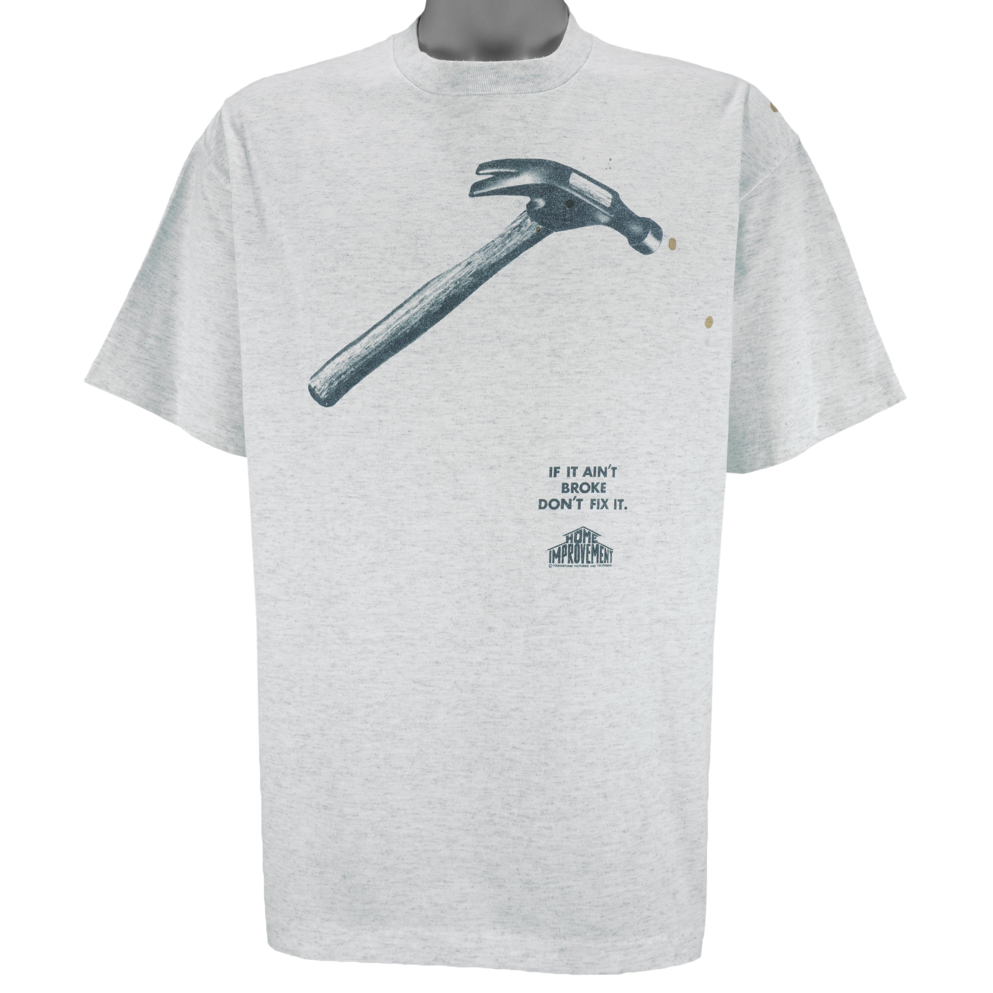 Vintage (Sof Tee) - Home Improvement If It Ain't Broke Don't Fix It T-Shirt 1990s X-Large