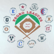 MLB - The Negro Leagues Teams T-Shirt 1990s Large Vintage Retro Baseball