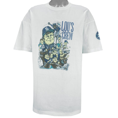 MLB - Seattle Mariners Lou's Crew Caricature T-Shirt 1990s X-Large