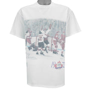 Vintage (Hanes) - Team Canada Paul Henderson Summit Series Anniversary T-Shirt 1990s Large (Copy)