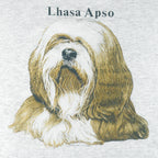 Vintage (Jerzees) - Lhasa Apso Tibetan Dog T-Shirt 1989 X-Large vintage retro