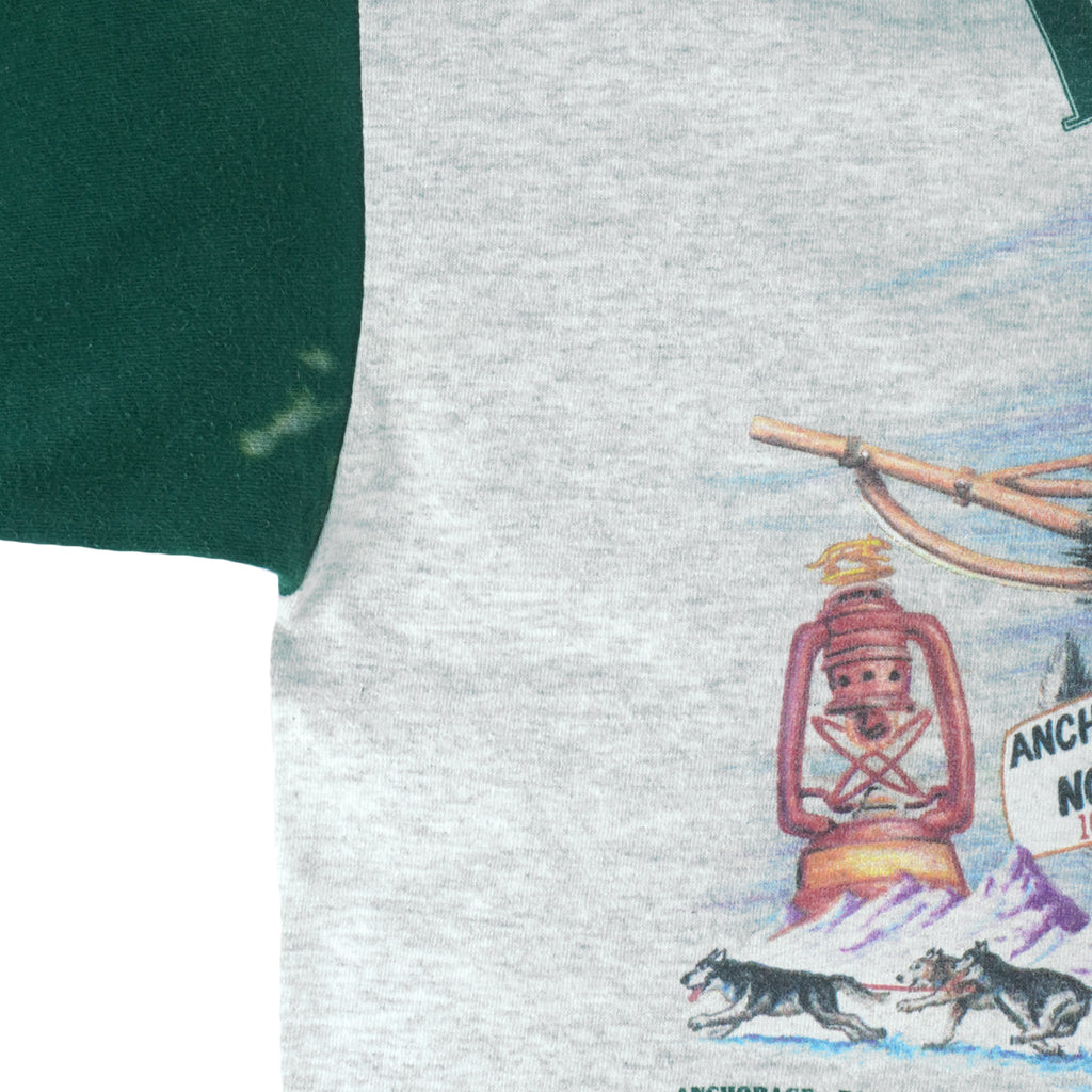 Vintage (Signal Sport) - Alaska's Iditarod T-Shirt 1995 Large