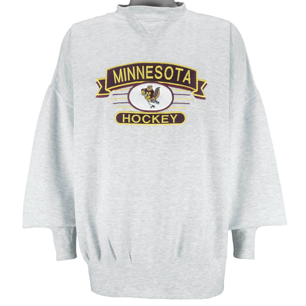 NCAA (Midwest) - Minnesota Golden Gophers Hockey Sweatshirt 1990s XX-Large