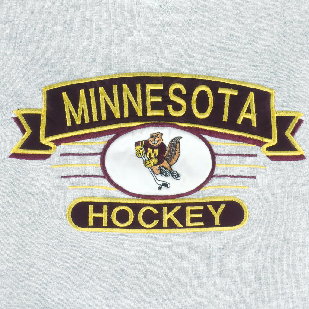 NCAA (Midwest) - Minnesota Golden Gophers Hockey Sweatshirt 1990s XX-Large