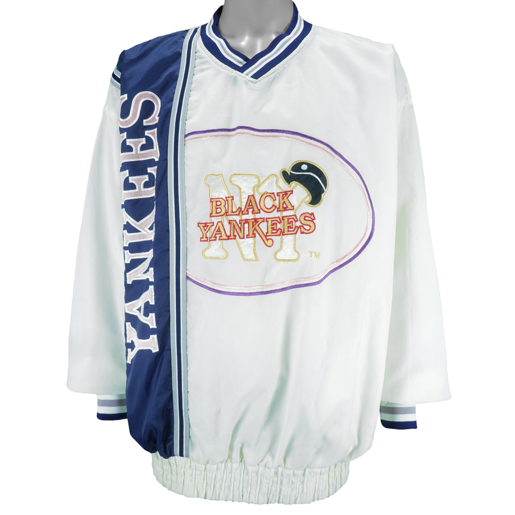 MLB - New York Black Yankees Pullover Windbreaker 1990s X-Large vintage retro baseball