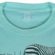 Vintage (Harley Quinn) - The National Zoo Washington DC Animals T-Shirt 1987 Large