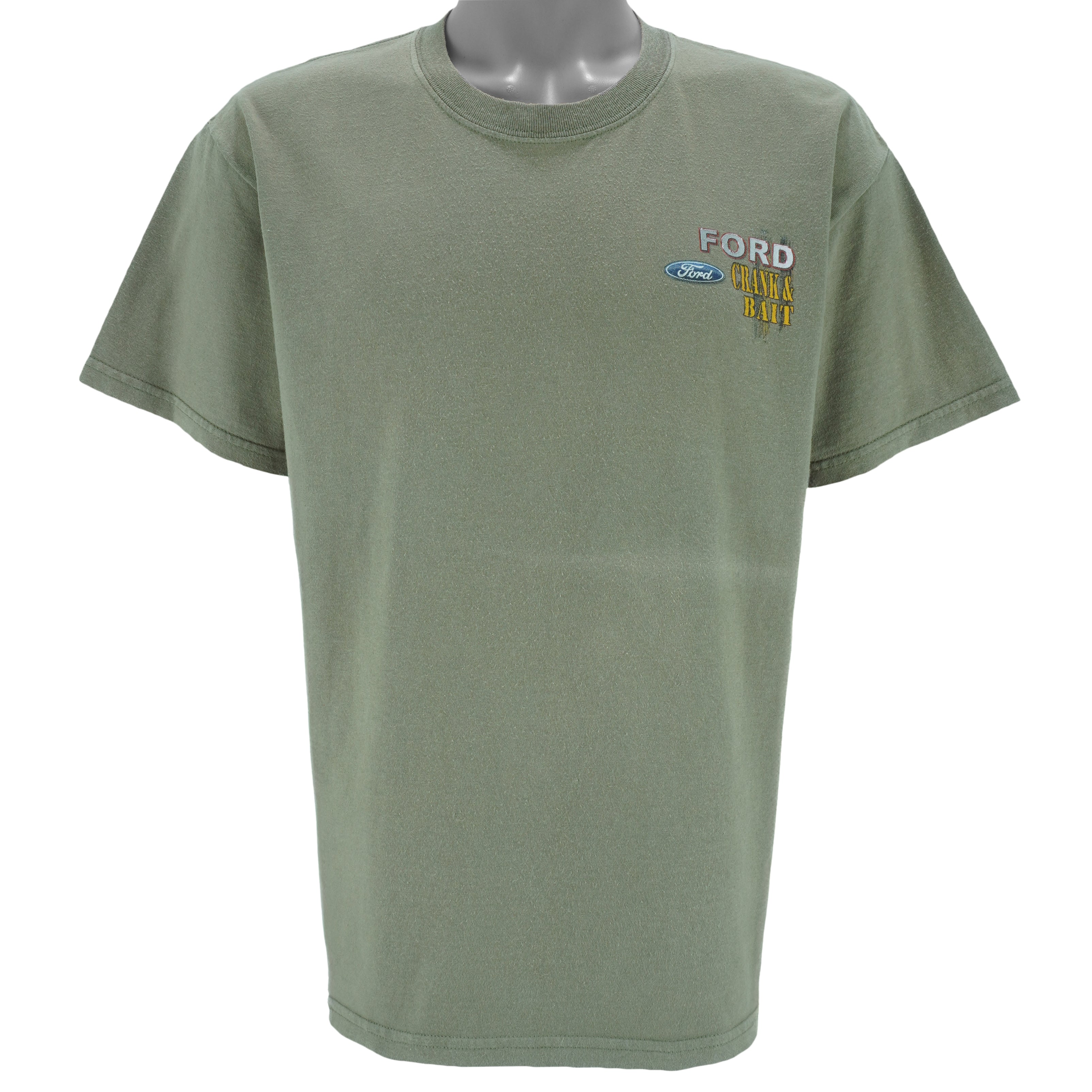 Vintage (Gildan) - Ford Truck Crank & Bait T-Shirt 2000s Large