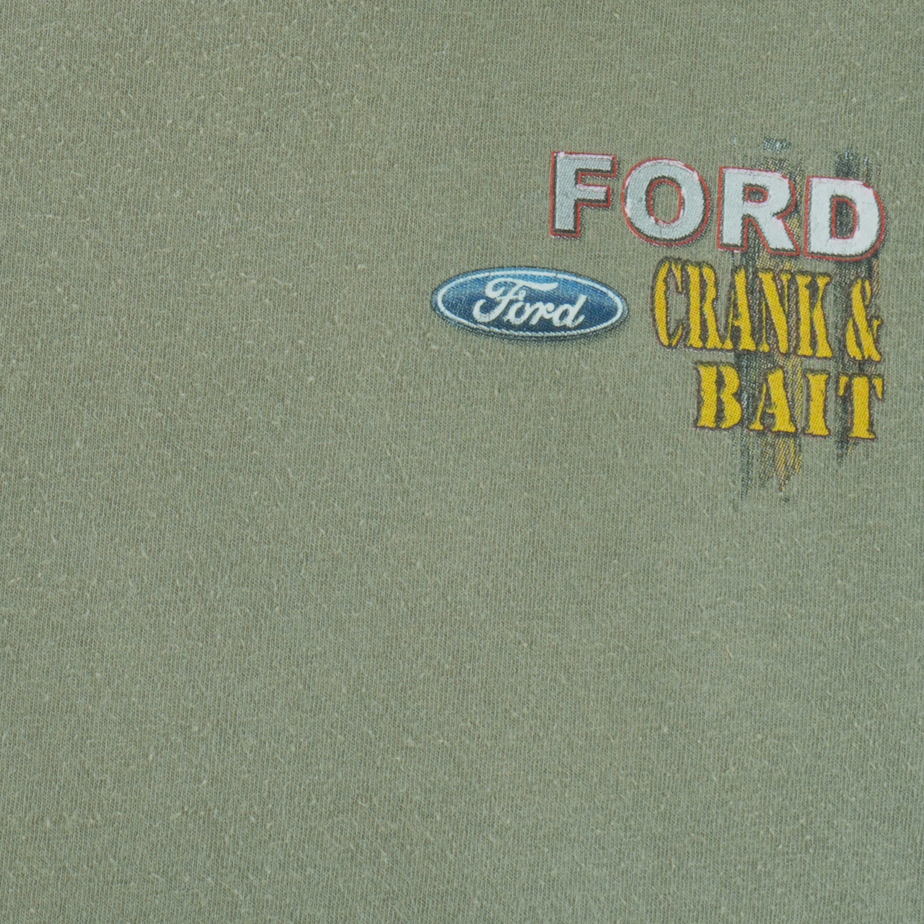 Vintage (Gildan) - Ford Truck Crank & Bait T-Shirt 2000s Large