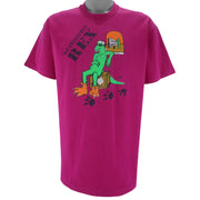 Vintage (Fruit Of The Loom) - Iguanasaurus Rex T-Shirt 1990s Large