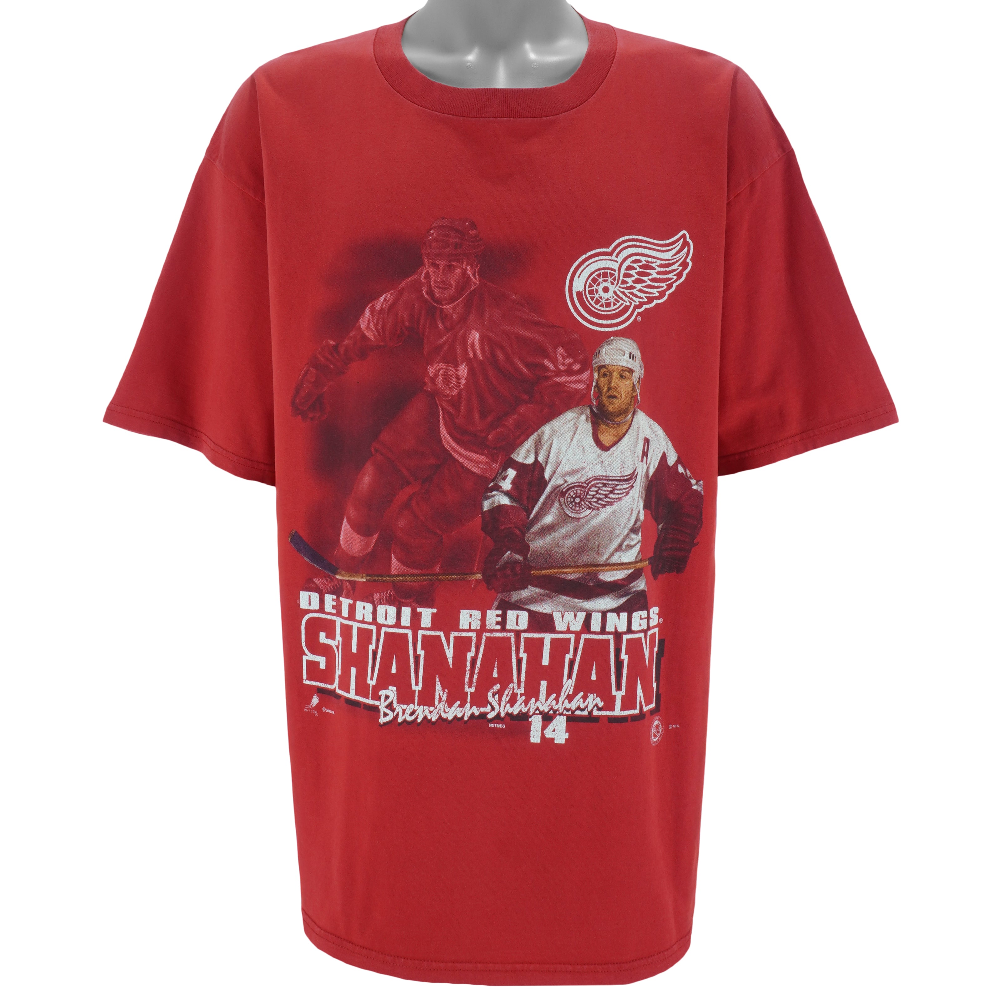NHL - Detroit Red Wings MVP Brendan Shanahan T-Shirt 1990s XX-Large
