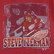 NHL - Detroit Red Wings, Steve Yzerman T-Shirt 1997 Large Hockey