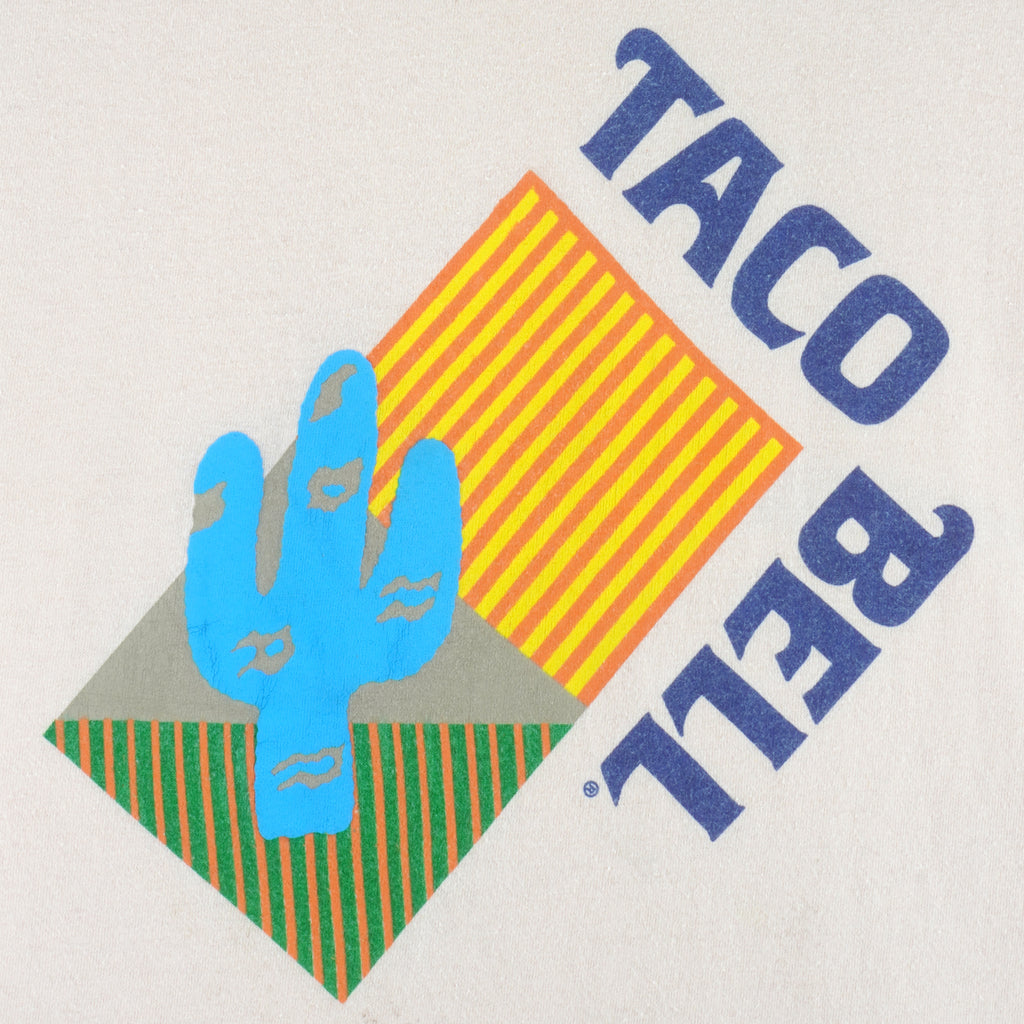 Vintage (Fruit Of The Loom) - Taco Bell T-Shirt 1990s X-Large Vintage retro