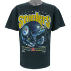 NFL (Salem) - Pittsburgh Steelers Helmet T-Shirt 1990s Medium vintage retro football