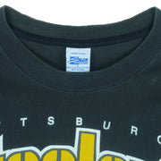 NFL (Salem) - Pittsburgh Steelers Helmet T-Shirt 1990s Medium vintage retro football