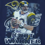 NFL - St. Louis Rams Kurt Warner Number 13 T-Shirt 1998 Large