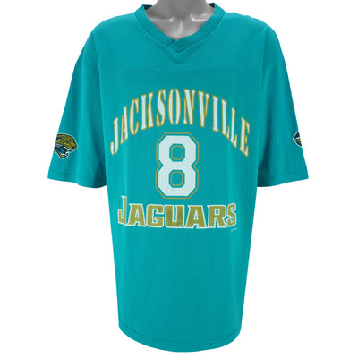 NFL (Sport Attack) - Jacksonville Jaguars Mark Brunell No. 8 Football Jersey 1990s X-Large