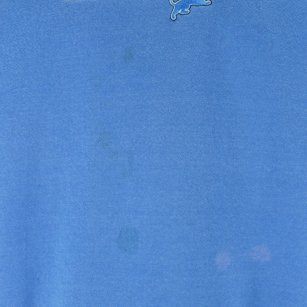 NFL - Detroit Lions Embroidered Crew Neck Sweatshirt 2000s XX-Large