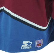 Starter - Colorado Avalanche Spell-Out Jersey 1990s Large vintage retro hockey