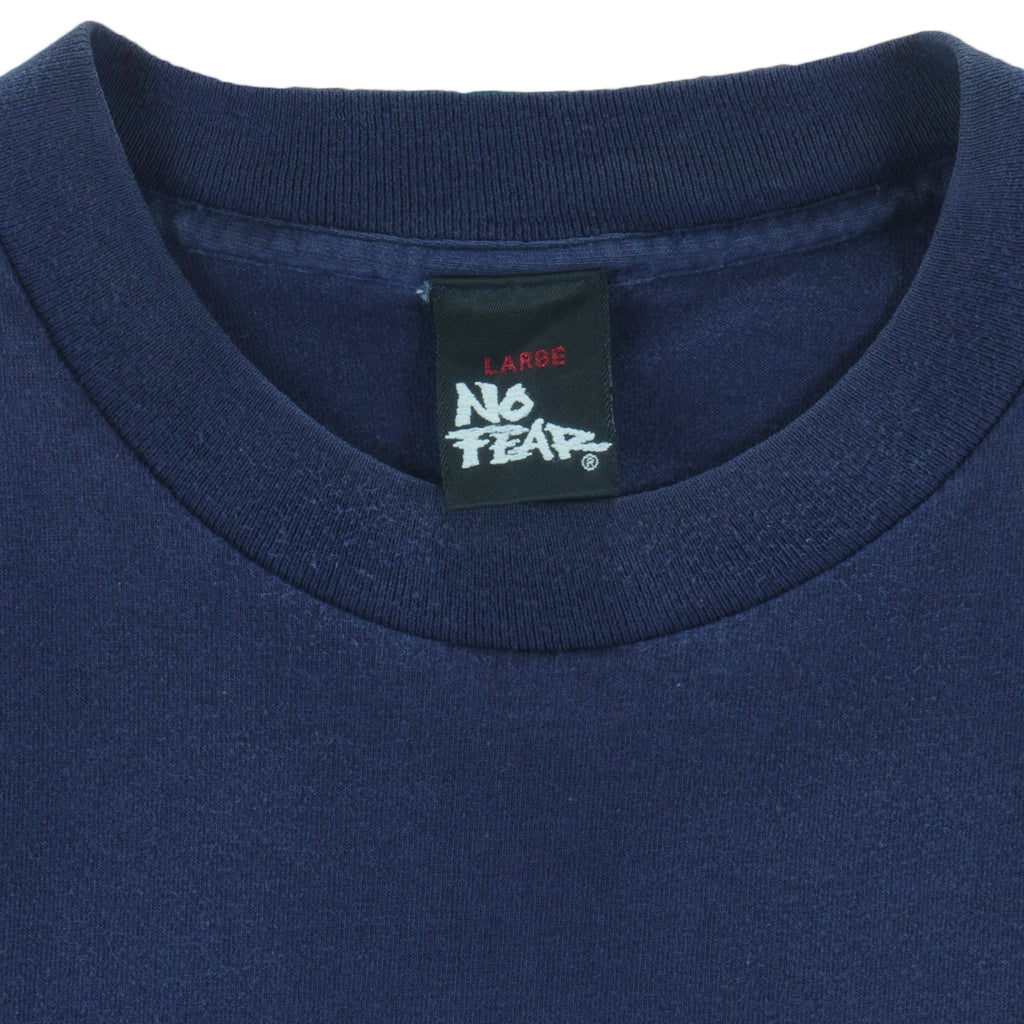 Vintage (No Fear) - Close Only Counts In Horseshoes Single Stitch T-Shirt 1996 Large