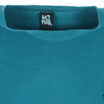 Vintage (No Fear) - Blue Single Stitch T-Shirt 1990s Large vintage retro
