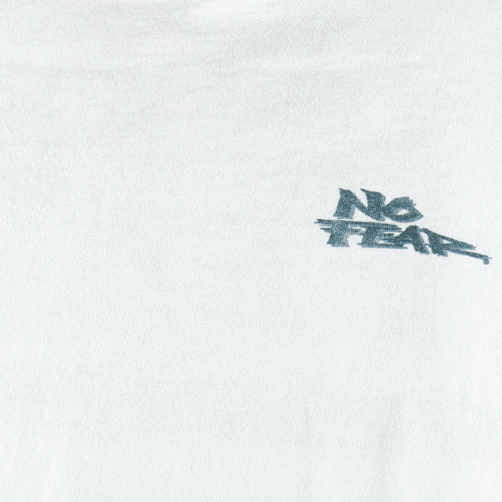Vintage (No Fear) - It's The Size Of The Fight In The Dog T-Shirt 1990s Large