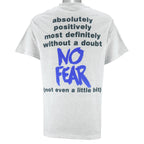 Vintage (No Fear) - Absolutely Positively T-Shirt 1990s Large vintage retro