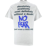 Vintage (No Fear) - Absolutely Positively T-Shirt 1990s Large vintage retro