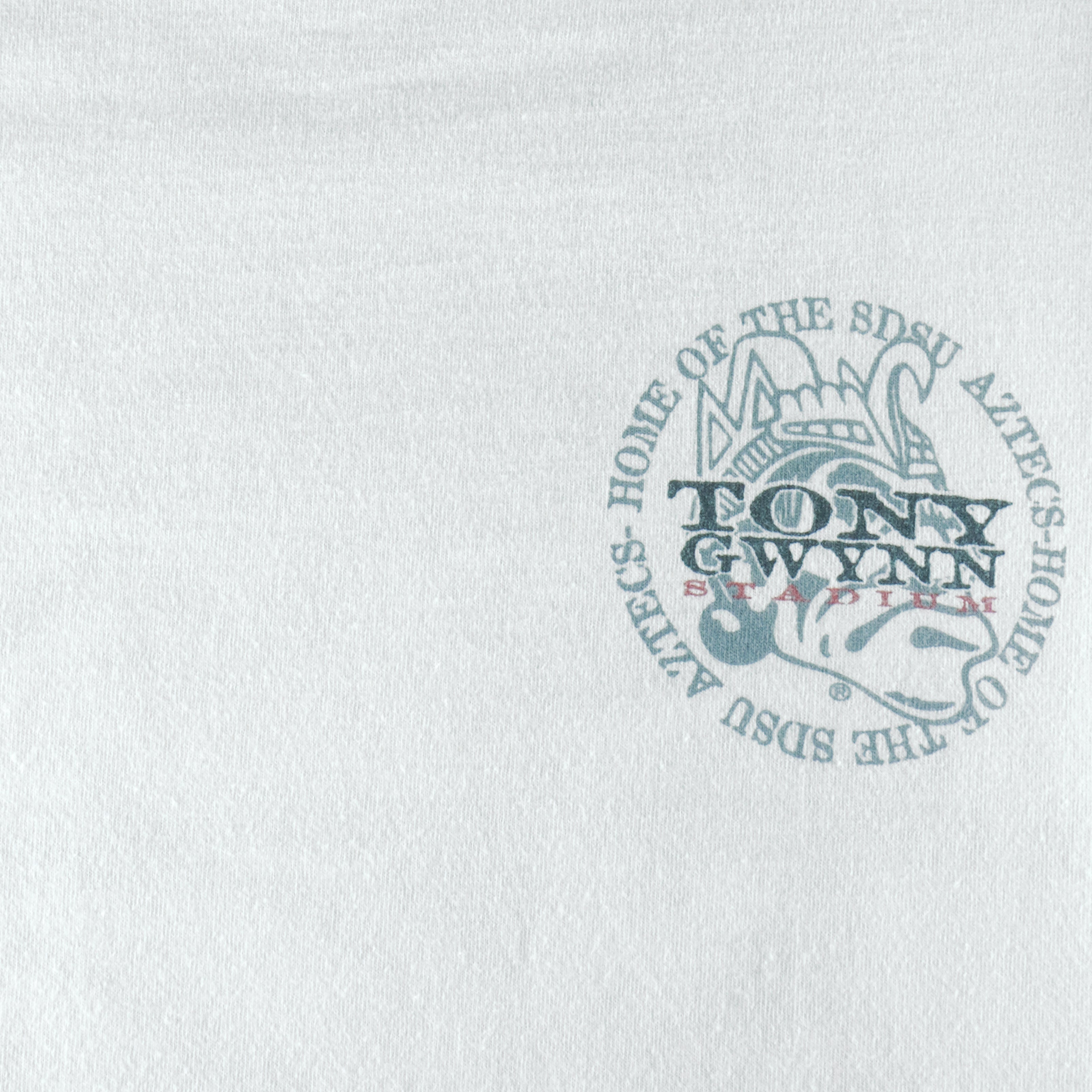 Vintage (No Fear) - Tony Gwynn In This Field, Dreams Become Reality T-Shirt 1997 Large Vintage retro