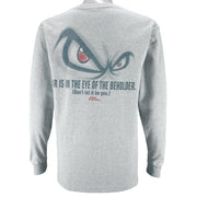 Vintage (No Fear) - Fear Is In The Eye Of The Beholder Long Sleeved Shirt Medium