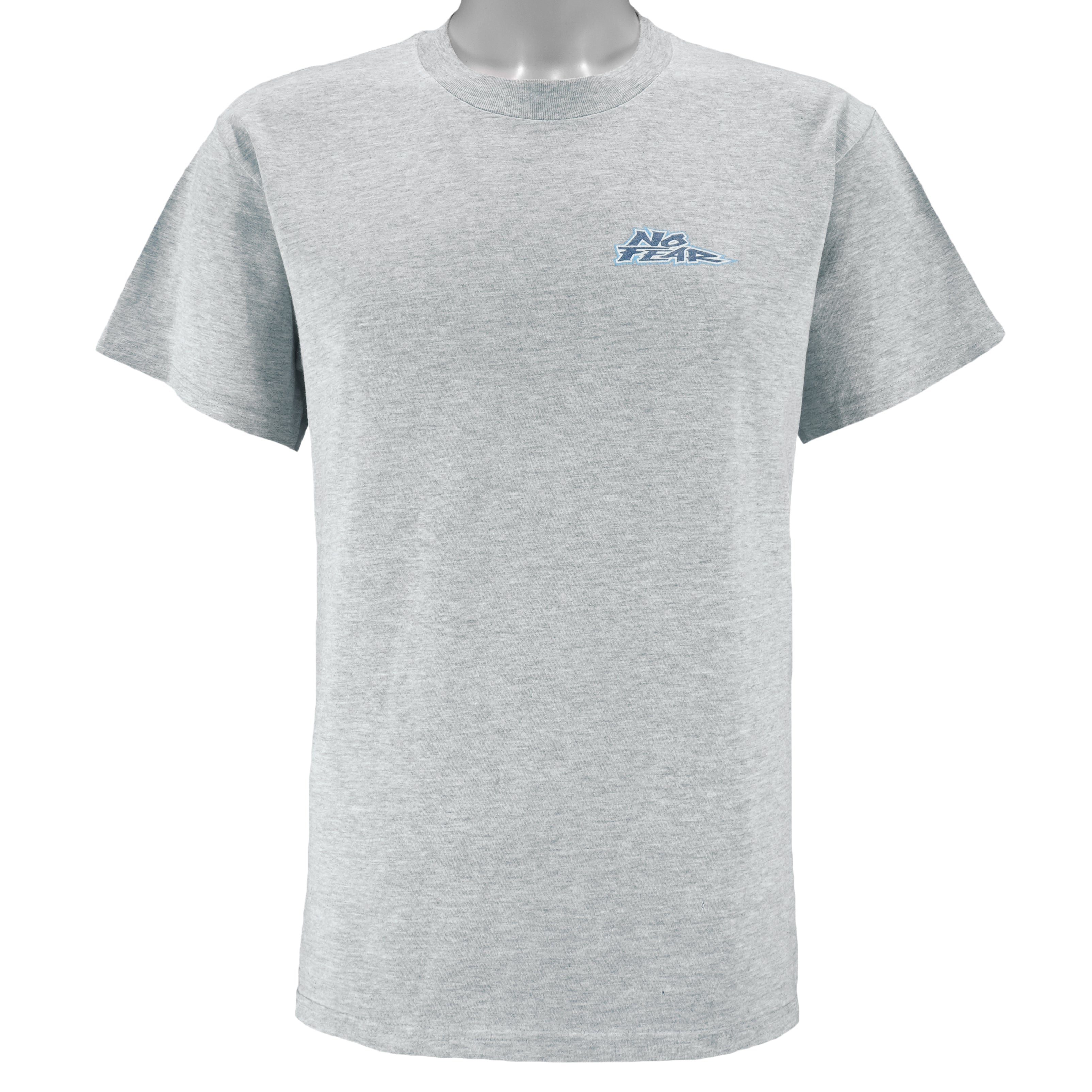 Vintage (No Fear) - North Carolina Tar Heels The Eye T-Shirt 1990s Medium